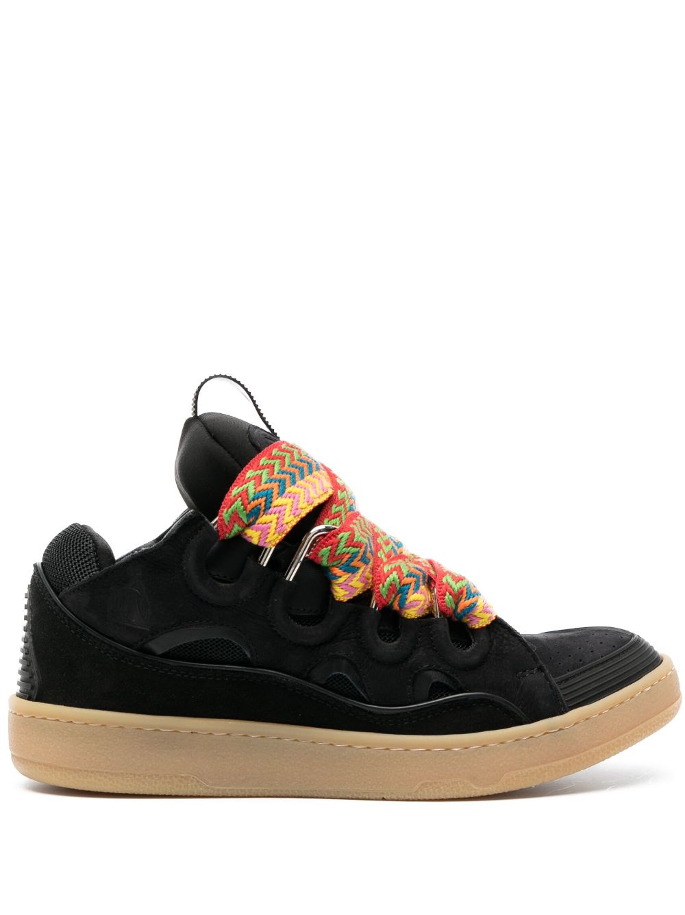 Maison-Kitsune Lanvin Curb low-top Sneakers Black Men Low-Tops