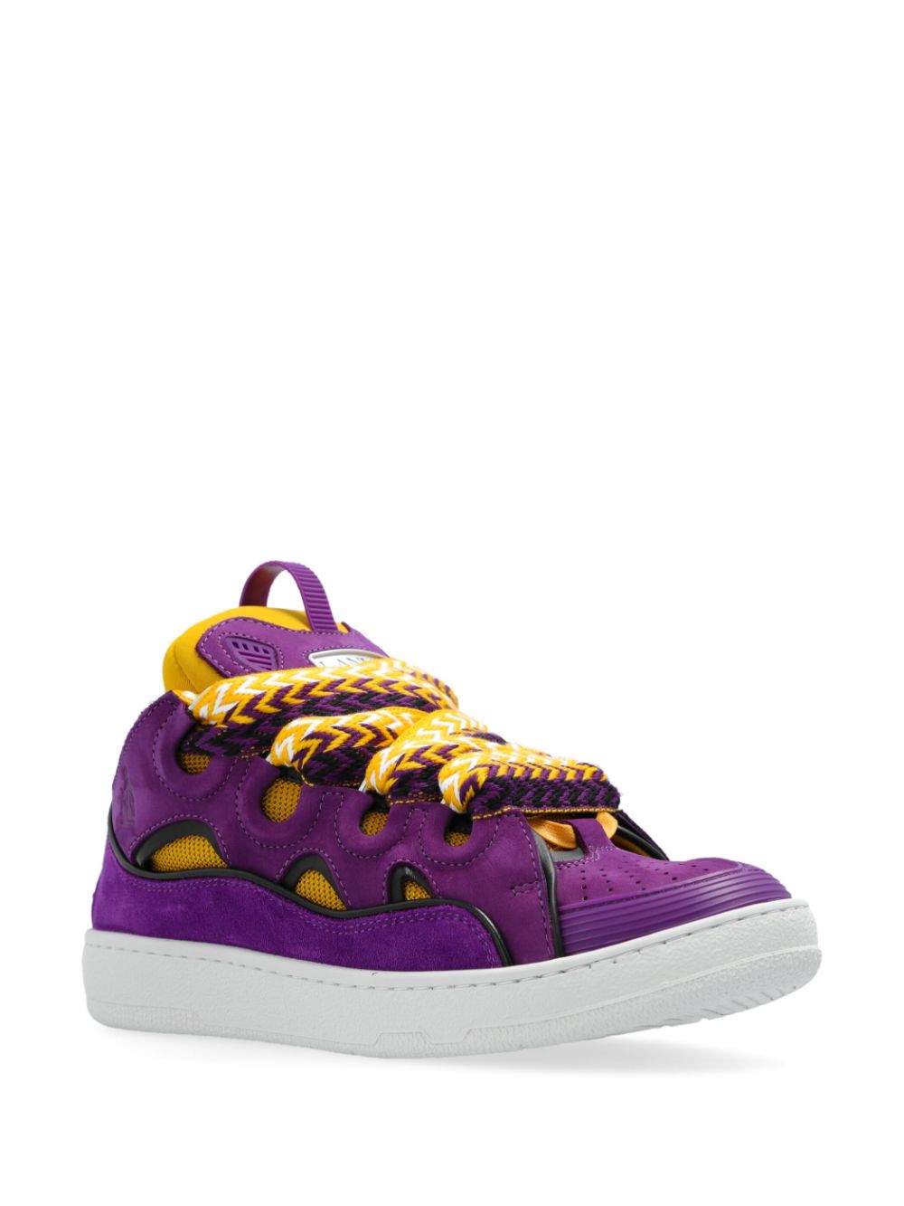 Men Low-Tops Maison-Kitsune Lanvin Curb low-top Sneakers Purple