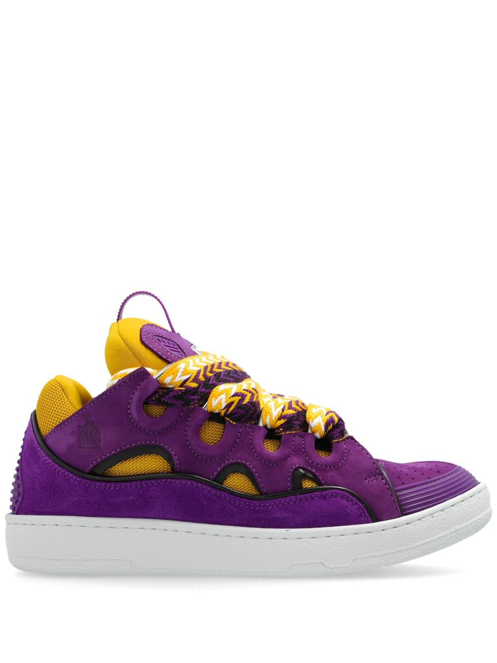 Men Low-Tops Maison-Kitsune Lanvin Curb low-top Sneakers Purple