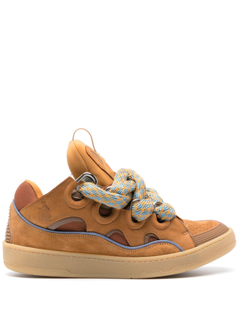 Lanvin Curb Sneakers Brown Maison-Kitsune Men Low-Tops