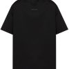 Lanvin appliqué-logo Cotton T-shirt Black Maison-Kitsune Men T-Shirts