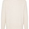 Lardini crew-neck Sweater Neutrals Maison-Kitsune Men Knitted Sweaters