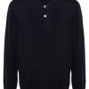 Lardini long-sleeve Polo Shirt Blue Maison-Kitsune Men Polo Shirts