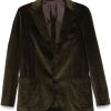 Maison-Kitsune Lardini Corduroy Blazer Green Men Blazers