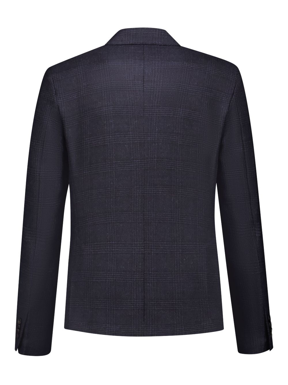 Maison-Kitsune Blazers Men Lardini brooch-detail single-breasted Blazer Blue