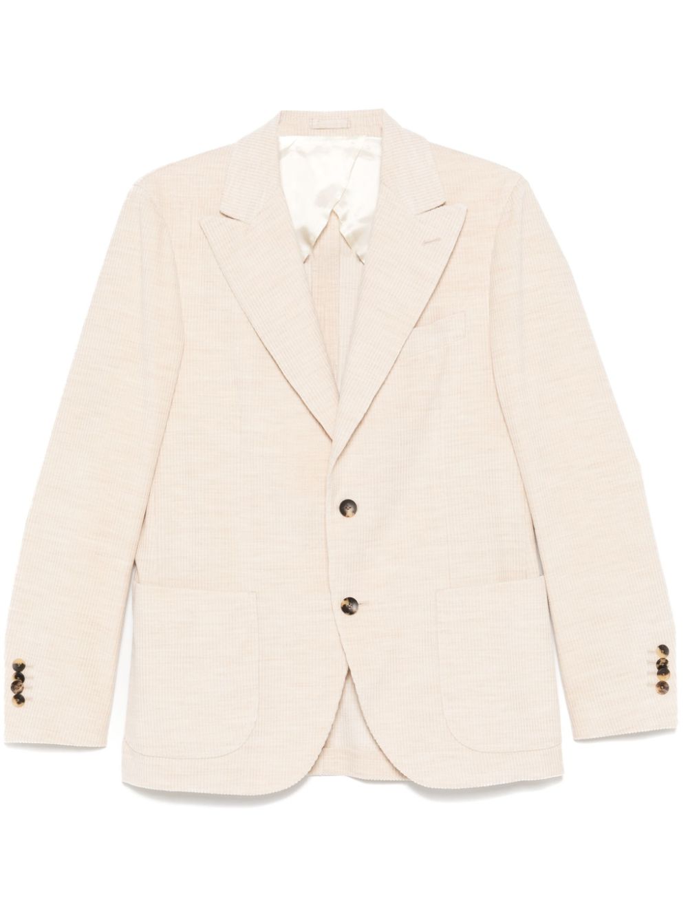 Lardini Corduroy Blazer Neutrals Men Blazers Maison-Kitsune