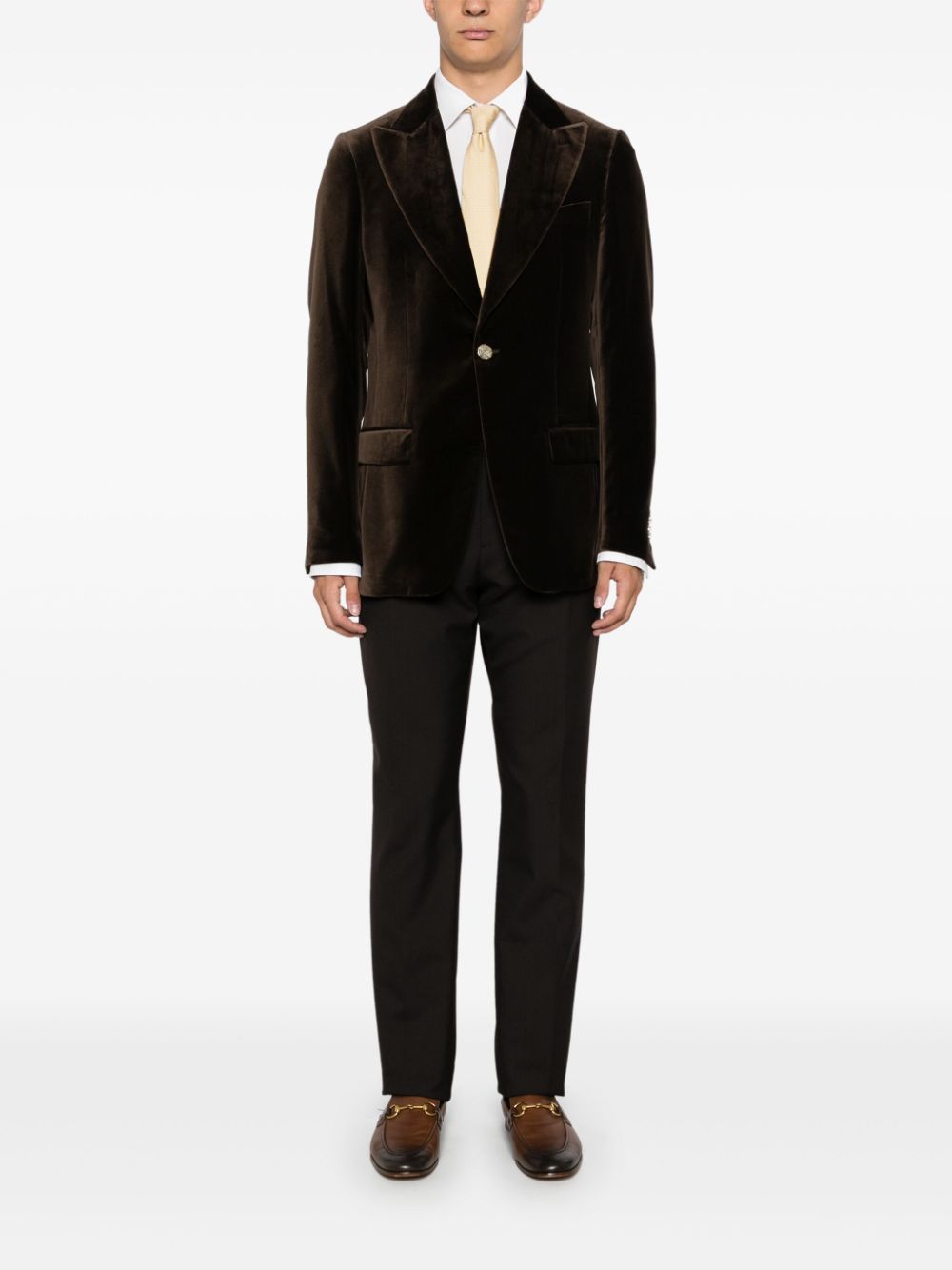 Lardini Attitude Blazer Brown Men Blazers Maison-Kitsune