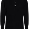 Lardini Cashmere Jumper Black Maison-Kitsune Men Knitted Sweaters