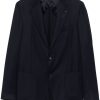Men Blazers Maison-Kitsune Lardini Special Blazer Blue