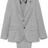 Lardini Special Suit Grey Men Single Breasted Suits Maison-Kitsune