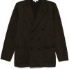 Lardini Knitted Blazer Green Maison-Kitsune Men Cardigans