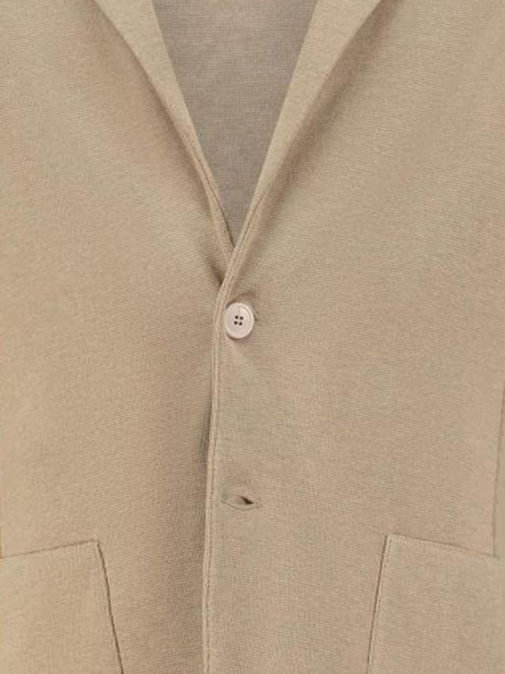 Lardini brooch-detail single-breasted Blazer Neutrals Maison-Kitsune Men Blazers