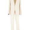 Men Single Breasted Suits Maison-Kitsune Lardini two-piece Suit Neutrals