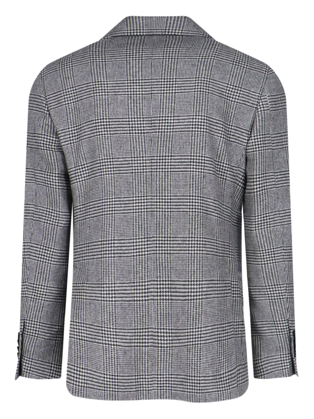 Lardini Houndstooth Blazer Black Maison-Kitsune Men Blazers
