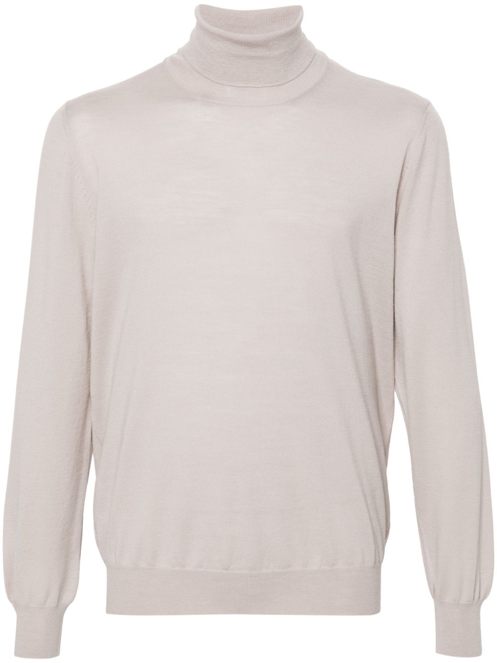 Men Knitted Sweaters Maison-Kitsune Lardini Virgin Wool Jumper Neutrals
