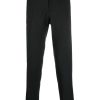 Lardini straight-leg Wool Trousers Black Maison-Kitsune Men Regular-Fit & Straight Leg Pants