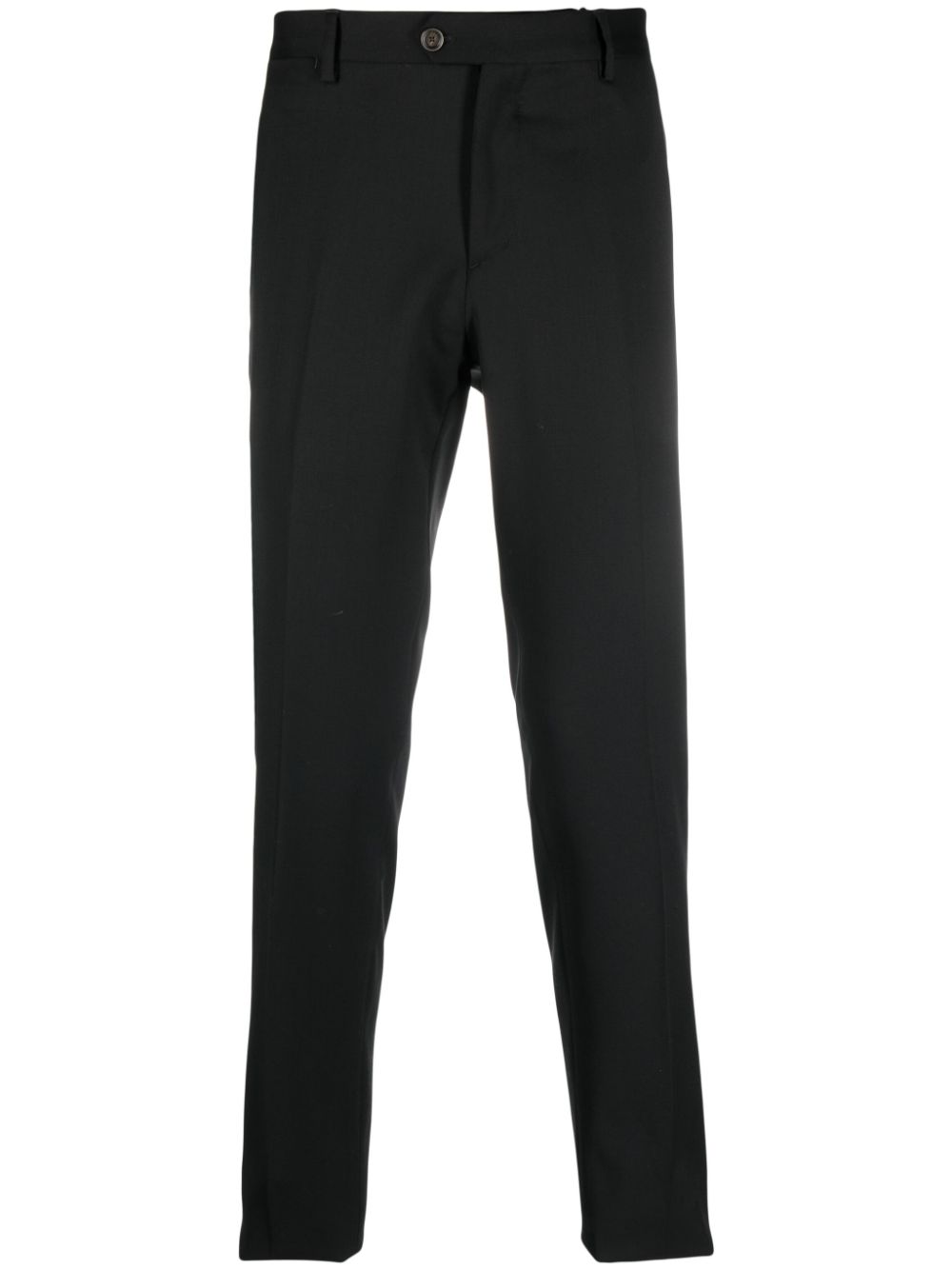 Lardini straight-leg Wool Trousers Black Maison-Kitsune Men Regular-Fit & Straight Leg Pants