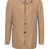 Lardini single-breasted Suit Neutrals Maison-Kitsune Men Single Breasted Suits