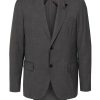 Lardini single-breasted Wool Suit Grey Maison-Kitsune Men Single Breasted Suits