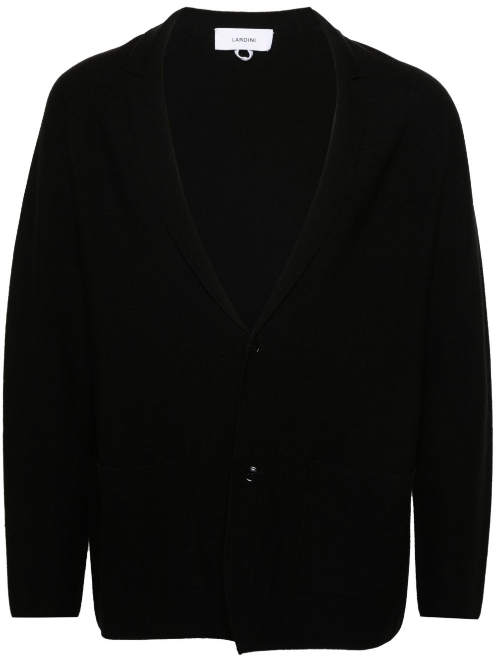 Men Cardigans Maison-Kitsune Lardini button-up Cardigan Black