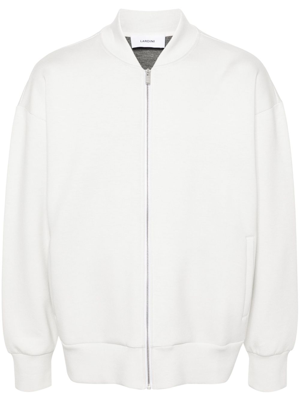 Maison-Kitsune Sweatshirts Men Lardini Zip Sweatshirt White