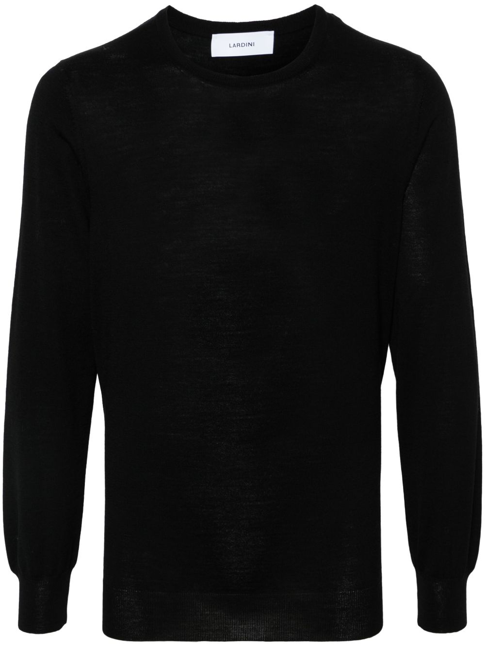 Lardini fine-knit Sweater Black Maison-Kitsune Men Knitted Sweaters
