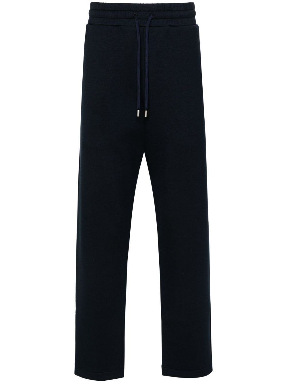 Lardini logo-tag Track Pants Blue Maison-Kitsune Men Sweatpants