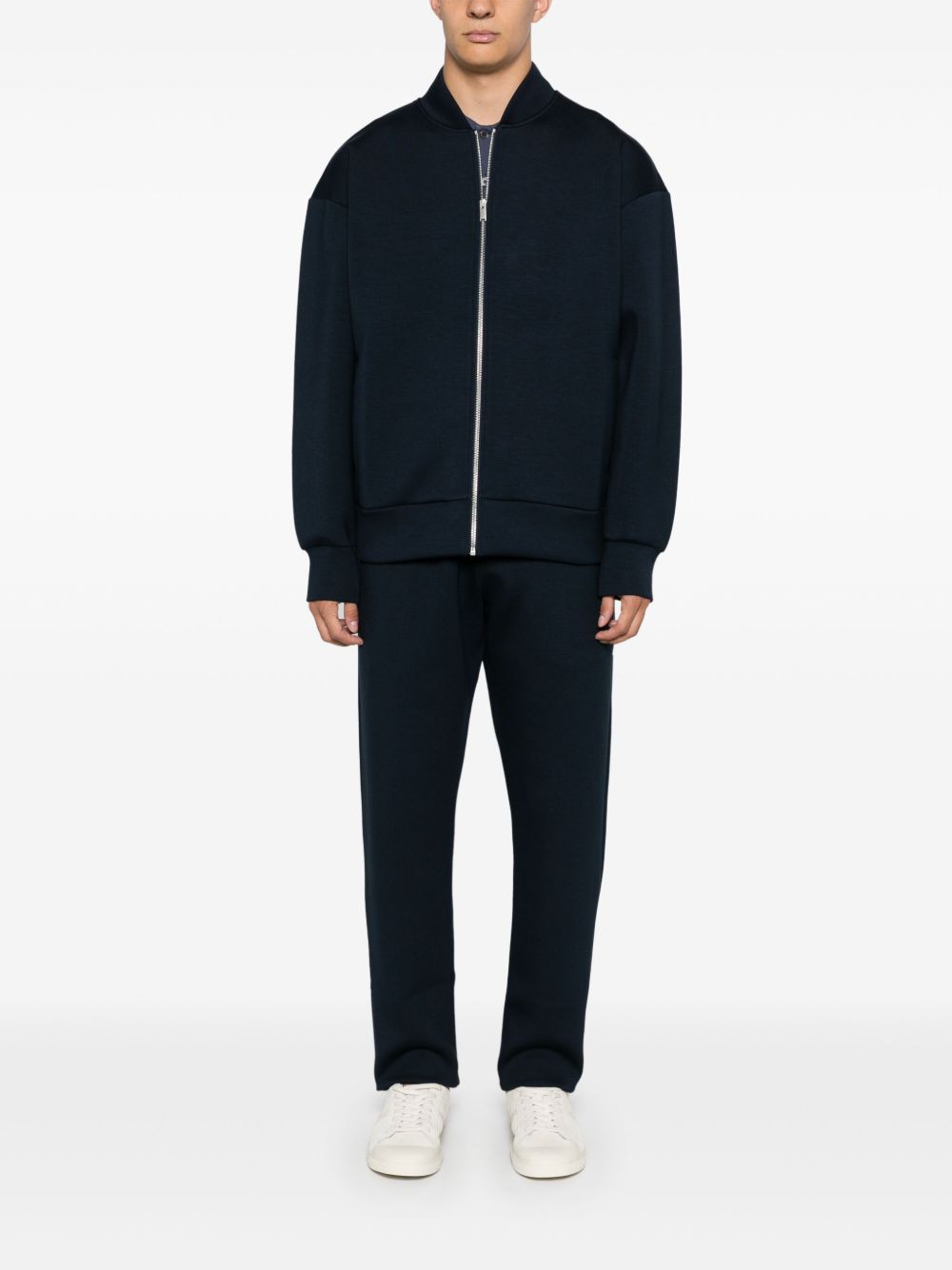 Lardini logo-tag Track Pants Blue Maison-Kitsune Men Sweatpants