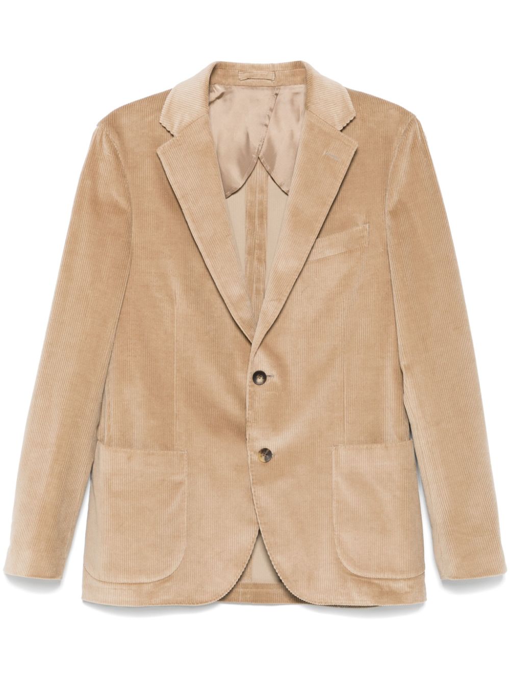 Maison-Kitsune Blazers Men Lardini Corduroy Blazer Brown