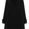Lardini virgin-wool Coat Black Maison-Kitsune Men Single Breasted Coats