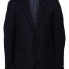 Maison-Kitsune Lardini Feeling Blazer Blue Men Blazers