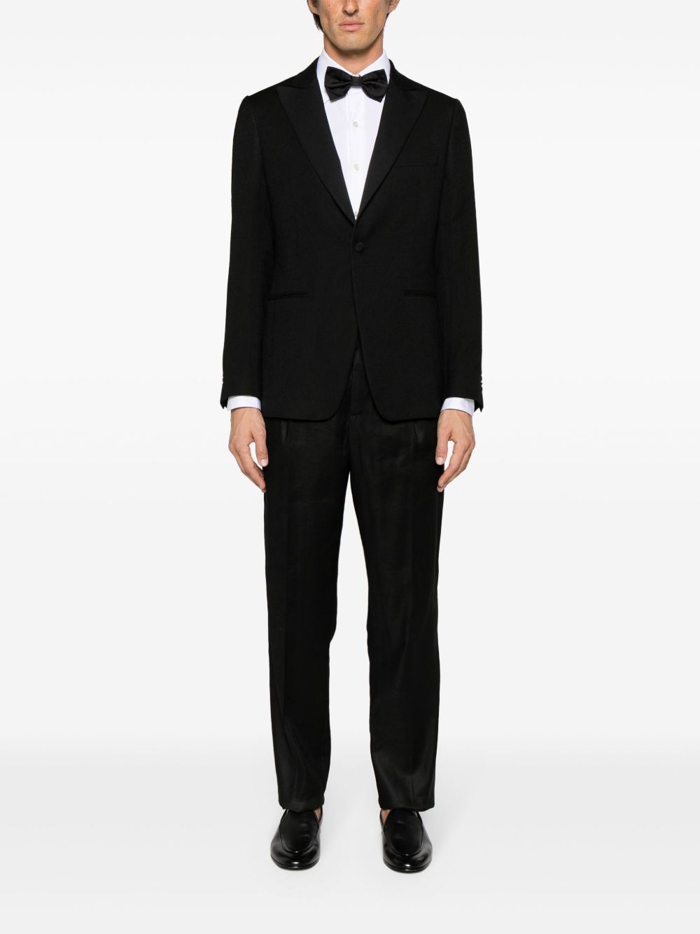 Lardini single-breasted wool-blend Blazer Black Men Blazers Maison-Kitsune