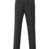 Lardini Flannel Trousers Grey Men Chinos Maison-Kitsune
