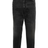 Lardini slim-fit Distressed Jeans Black Men Slim-Fit Jeans Maison-Kitsune