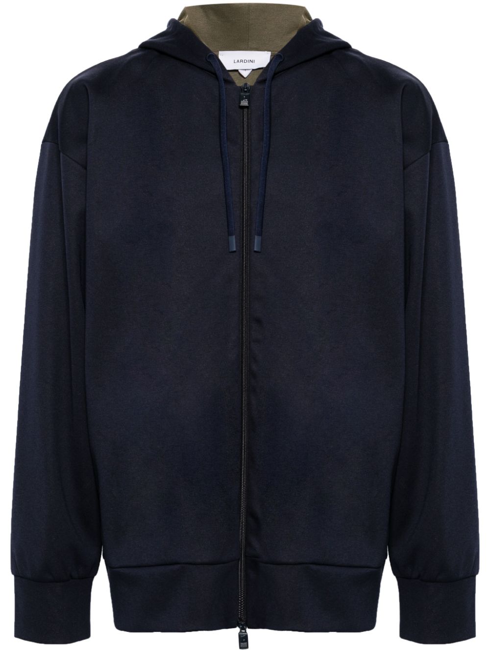 Lardini long-sleeve Hooded Jacket Blue Men Hooded Jackets Maison-Kitsune