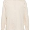 Maison-Kitsune Lardini wingtip-collar Shirt Neutrals Men Shirts