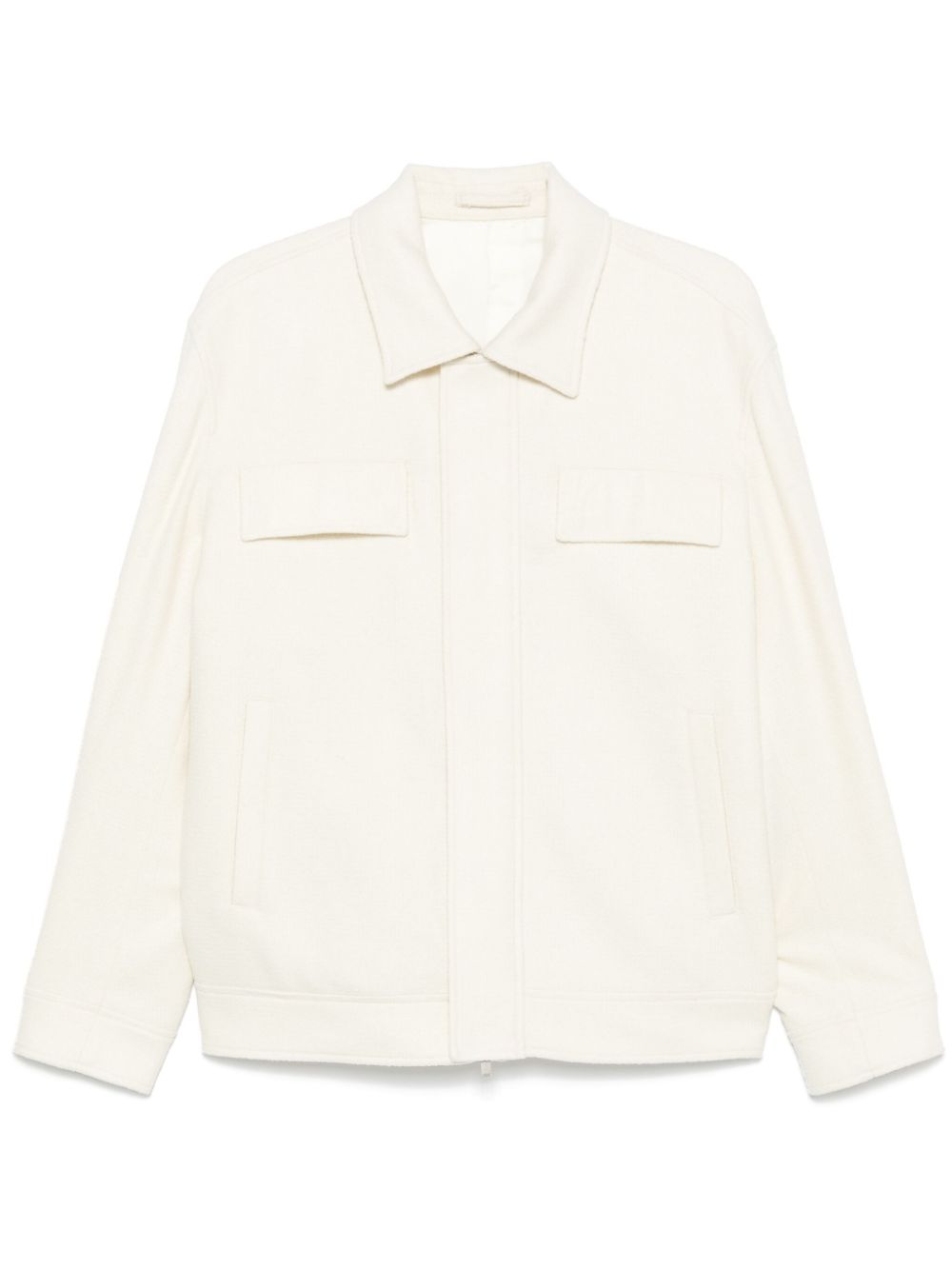 Men Shirt Jackets Maison-Kitsune Lardini Tweed Jacket Neutrals