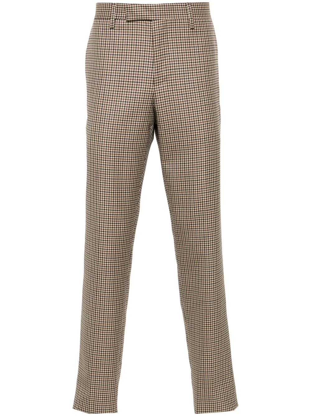 Maison-Kitsune Tapered Pants Men Lardini Drop Reg Trousers Neutrals