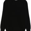 Maison-Kitsune Lardini Cashmere Sweater Black Men Knitted Sweaters