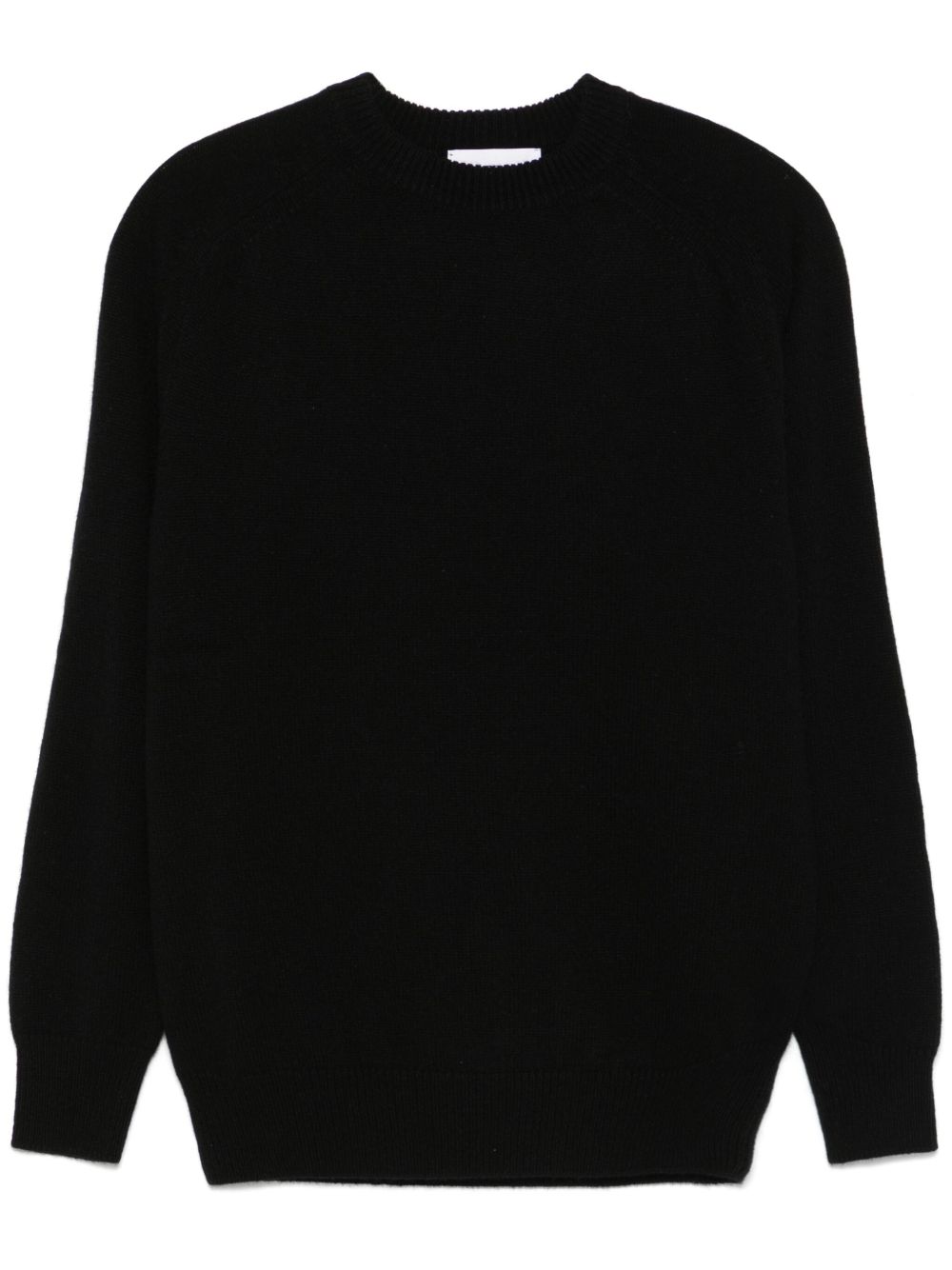 Maison-Kitsune Lardini Cashmere Sweater Black Men Knitted Sweaters