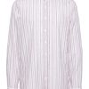 Lardini Striped button-up Shirt Red Men Shirts Maison-Kitsune