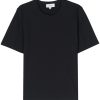 Lardini crew-neck Cotton T-shirt Blue Maison-Kitsune Men T-Shirts