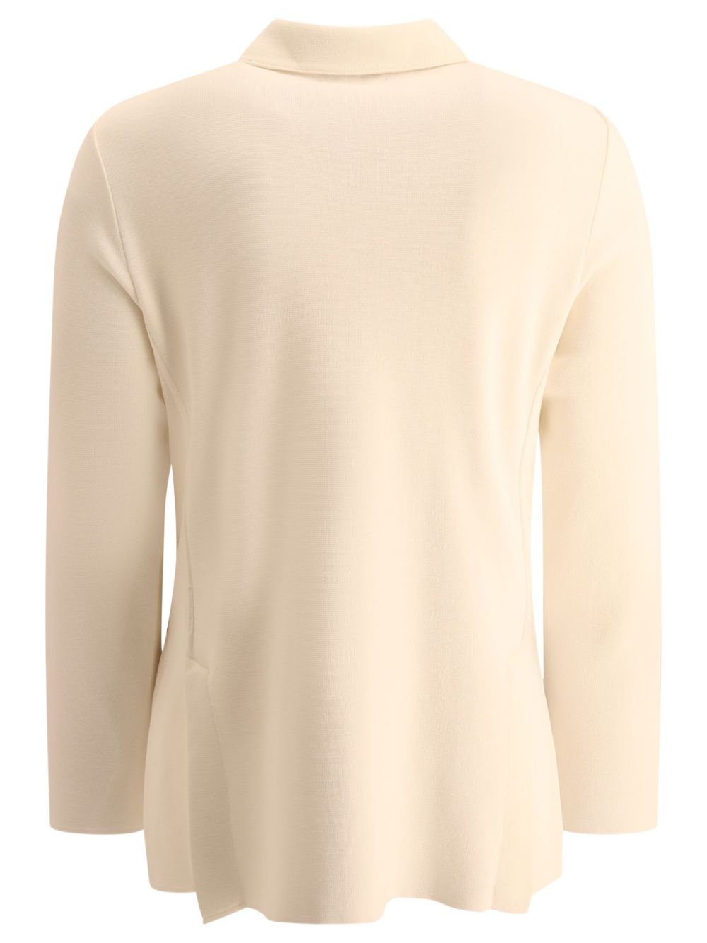 Maison-Kitsune Blazers Men Lardini English Vents Cotton Blazer White