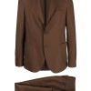 Lardini two-piece single-breasted Suit Brown Men Single Breasted Suits Maison-Kitsune