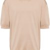 Lardini short-sleeved Jumper Brown Maison-Kitsune Men T-Shirts