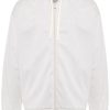 Maison-Kitsune Hoodies Men Lardini zip-up Hoodie White