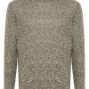 Men Knitted Sweaters Maison-Kitsune Lardini Mélange Jumper Green