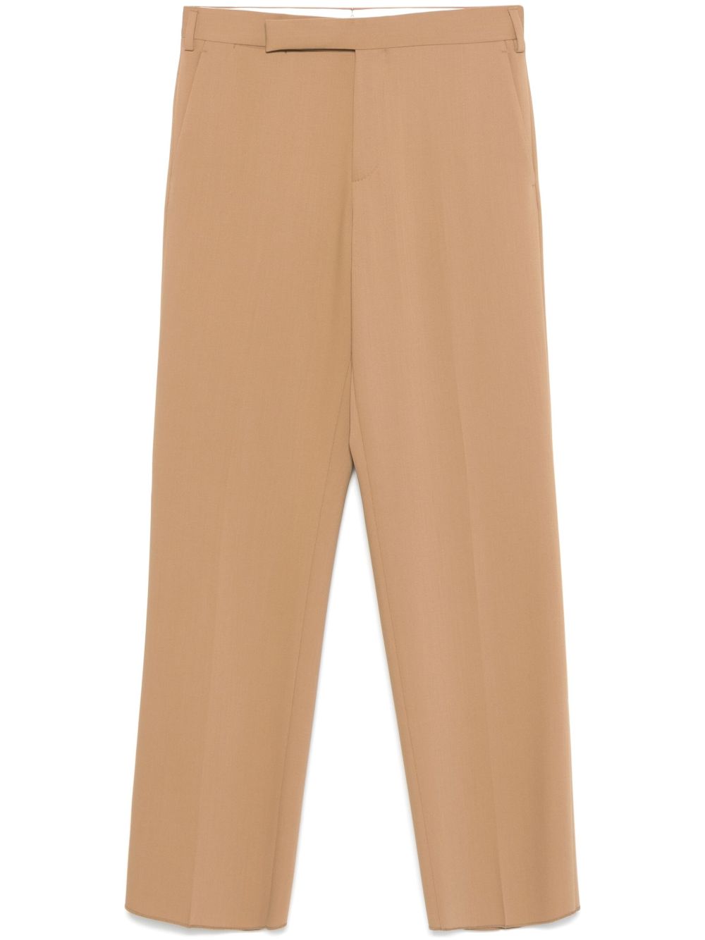 Maison-Kitsune Lardini Tailored Trousers Brown Men Tailored Pants