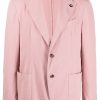 Lardini single-breasted Buttoned Blazer Pink Men Blazers Maison-Kitsune