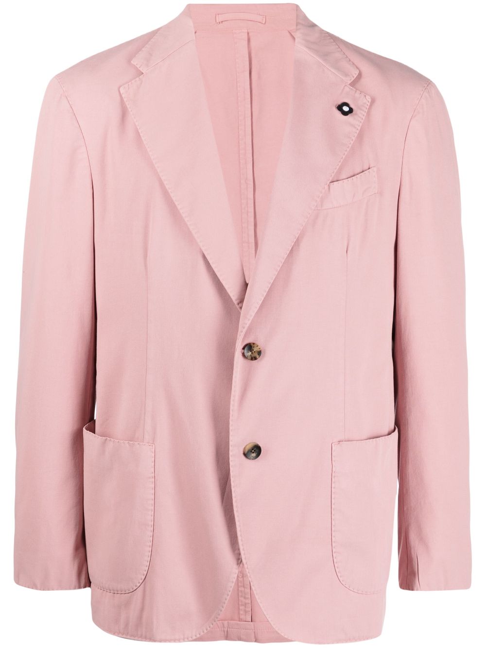 Lardini single-breasted Buttoned Blazer Pink Men Blazers Maison-Kitsune